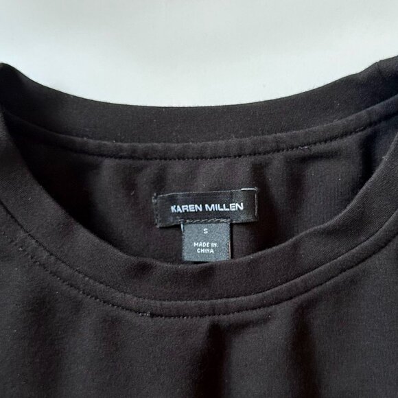 Karen Millen Ponte Shell Top with Structured Shoulders - Size Small - Picture 4 of 4